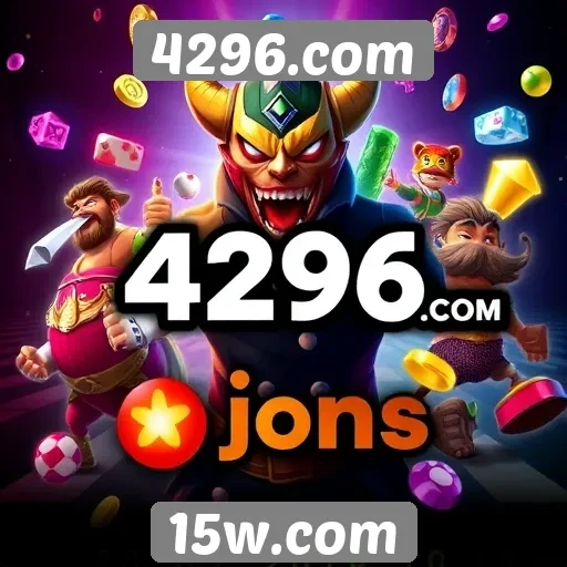 A variedade de jogos oferecidos no 4296.com